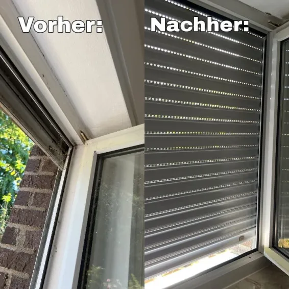 Fensterreinigung mit Rahmen NITI-Clean
